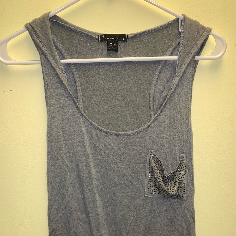 Hooded Tank Top